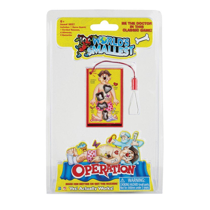 Super Impulse Toy Novelties World's Smallest Operation Game