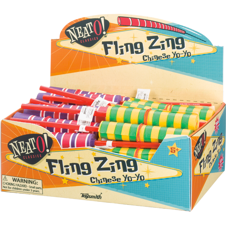 Toysmith Toy Novelties Fling Zing - Chinese Yo-Yo