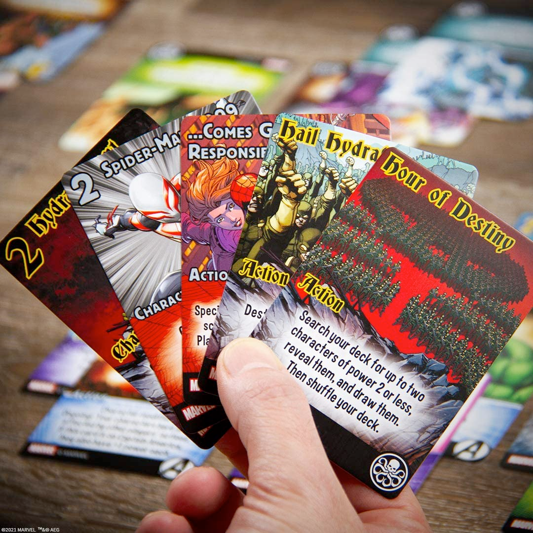 USAopoly Games Marvel Smash Up