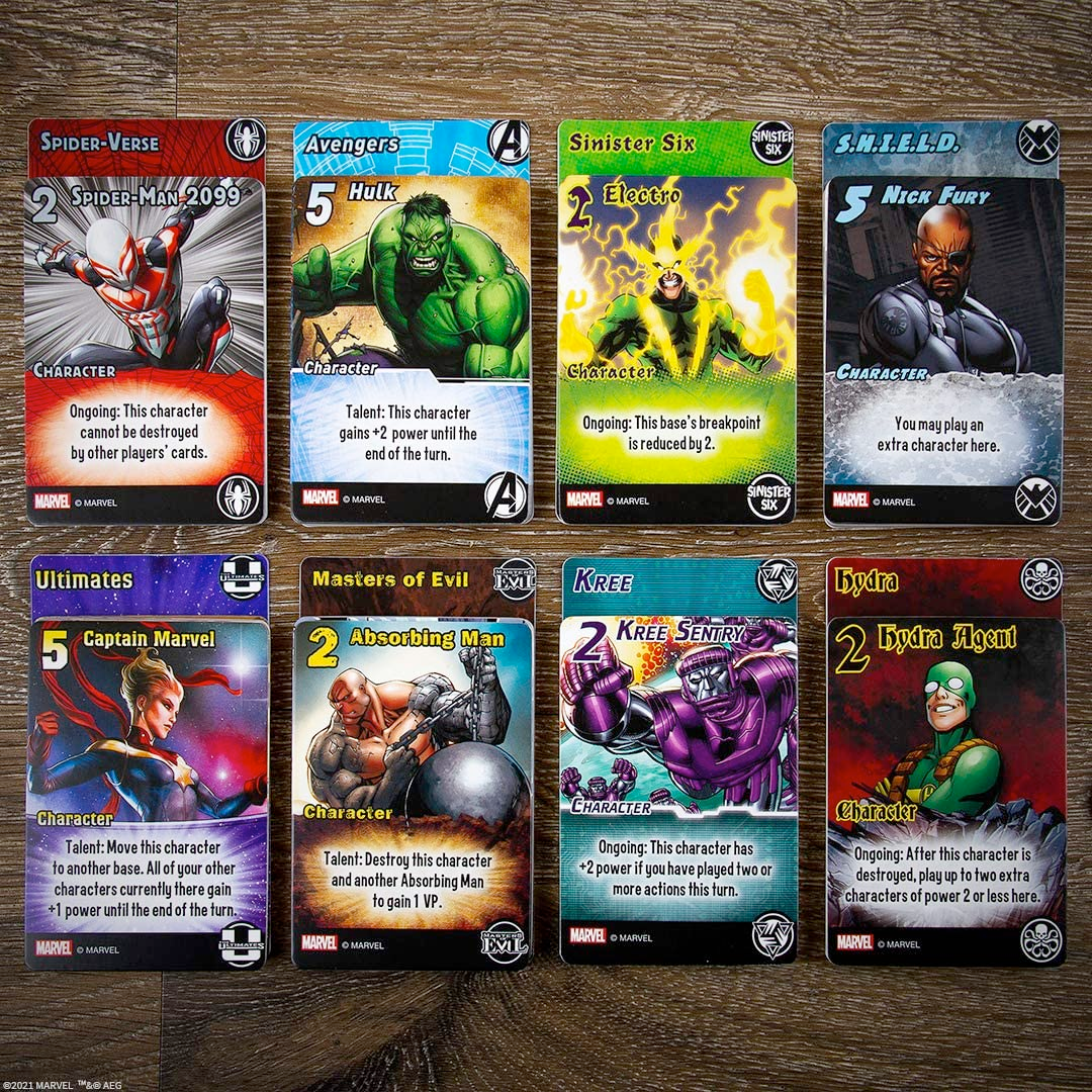 USAopoly Games Marvel Smash Up